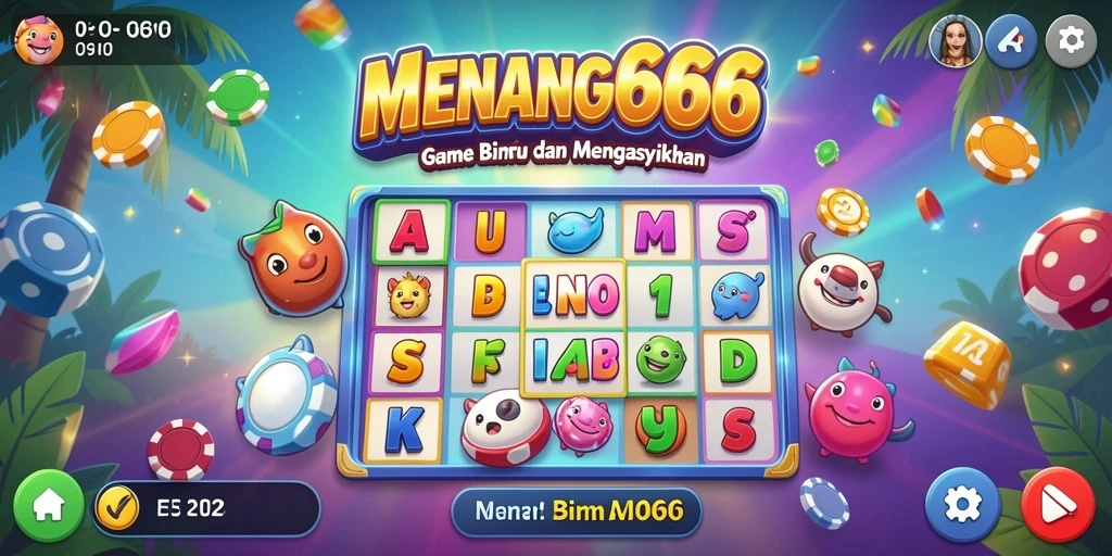 Tampilan gameplay seru dan menegangkan di MENANG666.