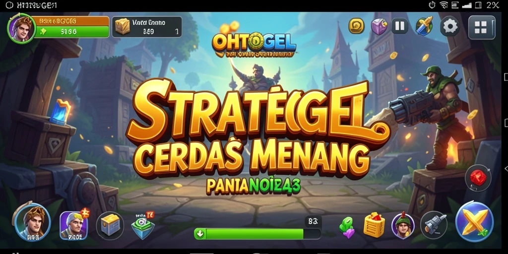 Screenshot utama gameplay OHTOGEL yang menunjukkan strategi dan taktik mendebarkan.